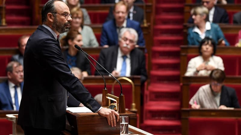 Edouard Philippe, lors de son discours de politique générale le 12 juin 2019 