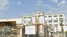 Le site industriel de Saint-Fons de l'entreprise Elkem.