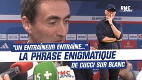 OL 1-4 PSG : "Un entraîneur est quelqu'un qui entraîne...", la phrase énigmatique de Cucci sur Blanc