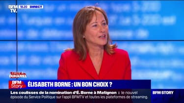 Ségolène Royal: "Élisabeth Borne s'intéresse beaucoup au pouvoir"