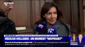 Entre Hidalgo et Hollande, les échanges sont "toujours très inspirants et nécessaires" pour la candidate PS