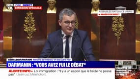 Gérald Darmanin aux députés de la Nupes: "Par trois fois, vous avez trahi les aspirations du peuple"