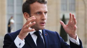 Emmanuel Macron le 6 mai 2019, à l'Élysée.
