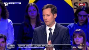 Européennes 2024, le débat: "La France est en train de s'appauvrir en Europe" indique François-Xavier Bellamy, tête de liste LR