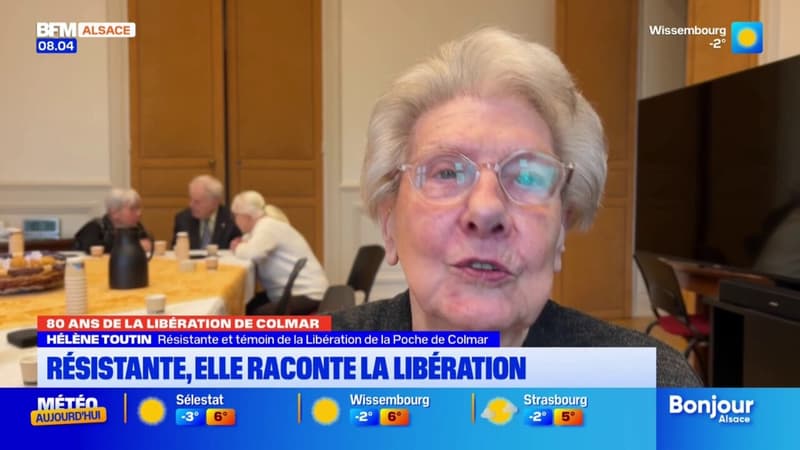 80 ans de la Libération de Colmar: les souvenirs de la résistante Hélène Toutin