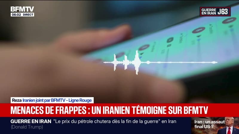 Guerre au Moyen-Orient: "Tout est stressant, certaines personnes manifestent dans les rues", témoigne un Iranien