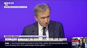 "Pour pousser à la délocalisation, c'est idéal": Bernard Arnault en guerre contre les taxes sur les grandes entreprises