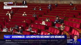 À l'Assemblée, les députés sèchent les bancs de l'hémicycle 