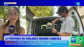 Aubagne: les habitants confrontés aux fortes chaleurs