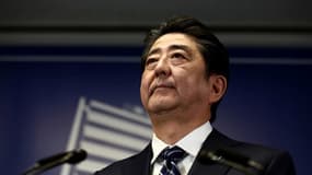 Le Premier ministre japonais Shinzo Abe, le 23 octobre 2017