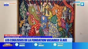 Les coulisses de la Fondation Vasarely à Aix-en-Provence