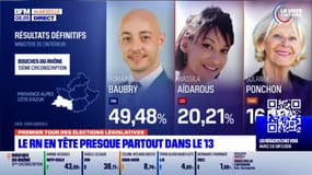 Résultats législatives: le RN en tête presque partout dans les Bouches-du-Rhône