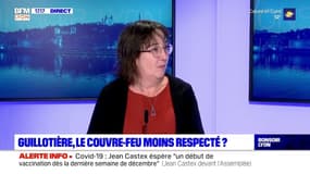 Nathalie Balmat, présidente de l'association "La Guillotière en colère", constate que les règles sanitaires ne sont pas respectées dans le quartier 