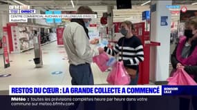 La grande collecte des Restos du Cœur a commencé dans la Métropole lilloise