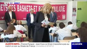 Pour ELA, Brigitte Macron fait la dictée - 14/10