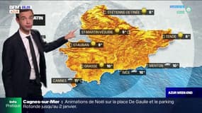 Météo Côte d'Azur: des nuages sur le littoral mais du soleil dans les terres