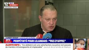 Me Laurent Boguet, avocat du père de Maëlys: "Nordahl Lelandais emporte avec lui dans sa cellule des éléments de compréhension"