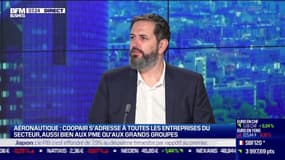 Bastien Vialade (Coopair): Coopair s'adresse à toutes les entreprises du secteur aéronautique pour partager les ressources - 08/09