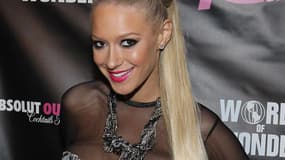 L'ex-Pussycat Dolls Kaya Jones, en 2012 à Hollywood.