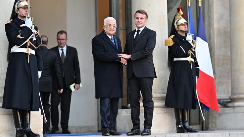 Emmanuel Macron et Mahmoud Abbas annoncent un "comité conjoint" pour rédiger la Constitution de l'État de Palestine