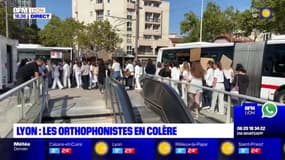 Lyon : les orthophonistes en colère