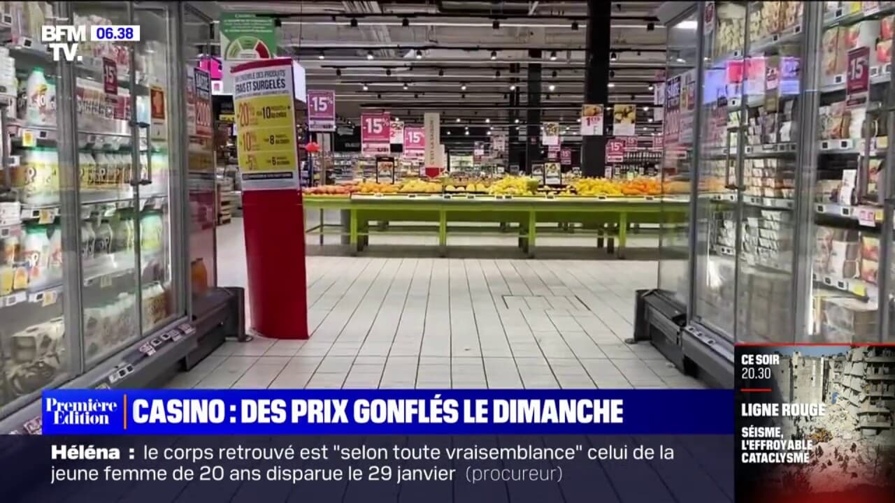 Plus cher le dimanche comment les supermarchés Casino gonflent leurs prix selon l