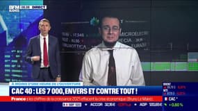 Le CAC40 est encore en hausse pour la 4ème fois consécutive !