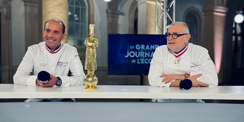 Le plateau du Grand Journal de l'Eco pour l'édition lyonnaise du Tour de France de la Relance.