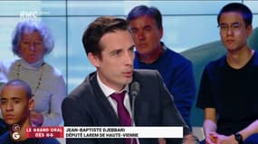 #GrandOral - Comparaison entre le voile et un serre-tête d'une petite catholique : "Je suis en désaccord avec @Aurelientache parce que ça va à rebours avec ce qu'il se passe dans le monde arabo-musulmans ! @Djebbari_JB #GGRMC 