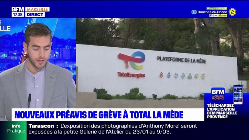 Raffinerie de la Mède: un nouveau préavis de grève déposé