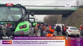 Oise: les agriculteurs bloquent l'A16 et ont hâte d'aller jusqu'à Paris