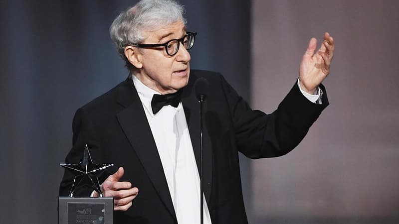 Le réalisateur Woody Allen  Hollywood pour le gala de l'American Film Institute, le 8 juin 2017.