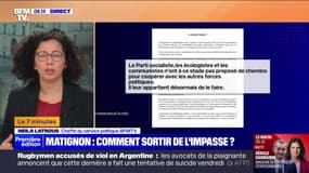 Matignon : comment sortir de l'impasse ?  - 27/08