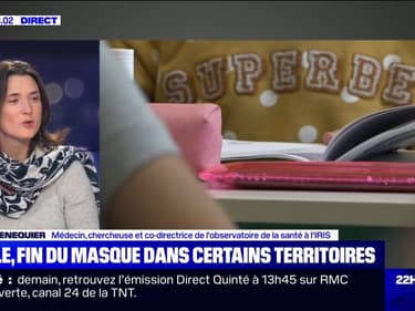 Pour la Dr Anne Sénéquier, la fin du masque à l'école dans certains départements "est une bonne chose"