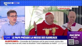 Le Pape préside la messe des Rameaux - 02/04