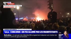 Retraites: plus de 3000 personnes sont désormais rassemblées place de la Concorde à Paris, selon la police