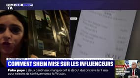 Claire Latour (créatrice de contenu): "Shein a très bien compris les codes des réseaux sociaux, il y a une stratégie très rodée auprès des influenceurs"