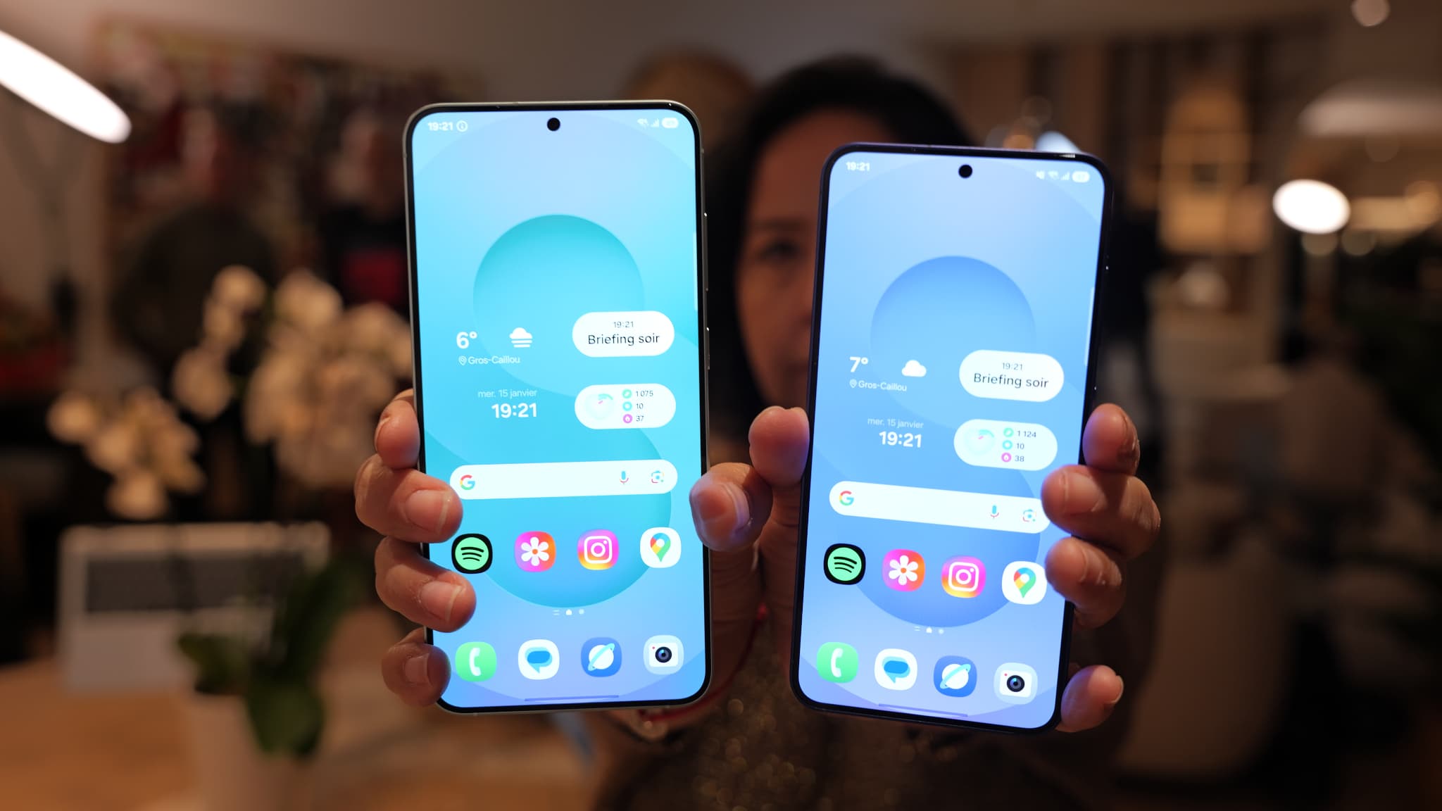Le Galaxy S25 se décline aussi en format plus grand avec le S25+.