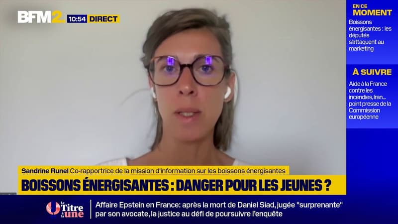 Boissons énergisantes: des députés alertent sur un danger pour les plus jeunes