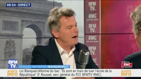 Fabien Roussel était face à Jean-Jacques Bourdin sur RMC et BFMTV