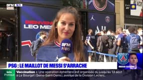 PSG: le maillot floqué Lionel Messi en rupture de stock