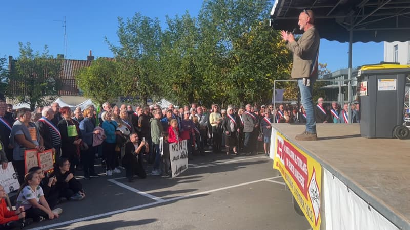 On va continuer à se mobiliser: 300 manifestants contre le projet d'installation de déchets dangereux à Hersin-Coupigny