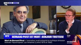 Mort de Bernard Pivot: "Il était irremplaçable", pour Guillaume Durand (directeur de l'information de Radio Classique)