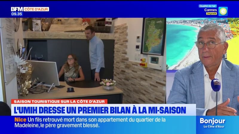 Saison touristique sur la Côte d'Azur : L'UMIH dresse un premier bilan à la mi-saison