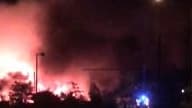 Incendie dans un campement de Roms à Vaulx-en-Velin - Témoins BFMTV