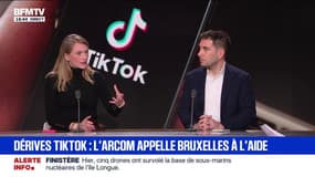 Dérives sur Tiktok: "il faut faire la part des choses entre la liberté d'expression et des mineurs en danger", déclare la directrice générale adjointe de l'Arcom