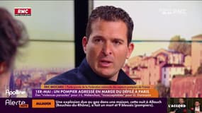 Eric Brocardi, porte-parole de la fédération nationale des sapeurs-pompiers de France