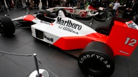 La McLaren Honda de 1988 qui a permis à Ayrton Senna de remporter le championnat du monde.