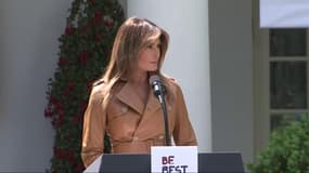 Melania Trump présente son programme de protection de l’enfance