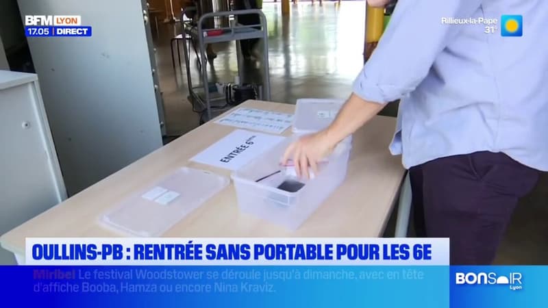 Oullins-Pierre-Bénite: rentrée sans portable pour ces élèves de 6e (1/1)